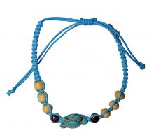 BLUE TURTLE ADJUSTABLE BRACELET