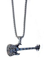 ST. STEEL GUITAR PENDANT
