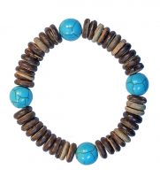 COCONUT & TURQUOISE BRACELET