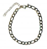 S/S GOLD CHAIN BRACELET