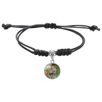 ROARING TIGER BLK BRACELET