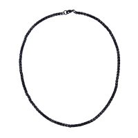 NARROW BLACK CHAIN CHOKER