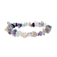FLUORITE CHIP BRACELET