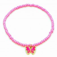 PINK BUTTERFLY BRACELET