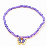 PURPLE BUTTERFLY BRACELET