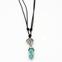 PENTACLE W/ MINI TURQUOISE POINT