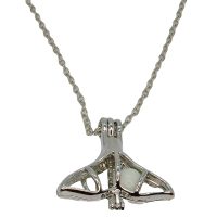 GLOW IN THE DARK WHALE TAIL PENDANT