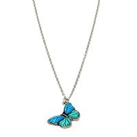 BLUE BUTTERFLY PENDANT