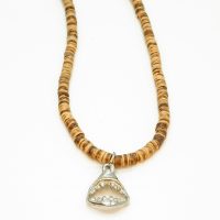 SHARK JAWS COCO BEAD CHOKER