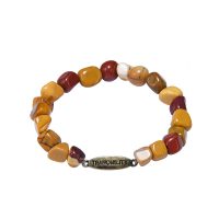 MOOKAITE BRACELET W/ TRANQUILITY BEAD