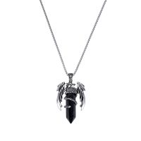 OBSIDIAN DRAGON PENDANT