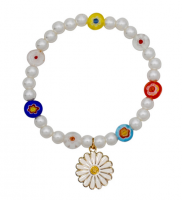 PEARL & DAISY BRACELET