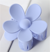 MATTE LILAC DAISY HAIR CLIP