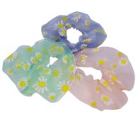 SET OF 3 DAISY SCRUNCHIES