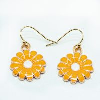 YELLOW DAISY EARRINGS