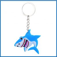 FIMO BLUE SHARK KEYRING