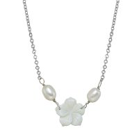 DOUBLE PEARL & FRANJI PENDANT