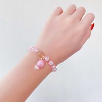 BABY PINK BRACELET W/ PINK CLAM