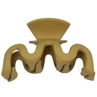 NUDE WAVY HAIR CLIP