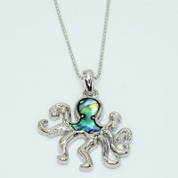PAUA OCTOPUS PENDANT