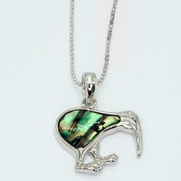 PAUA KIWI PENDANT