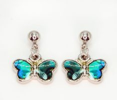 BLUE BUTTERFLY POST ER