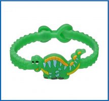KIDS GREEN DINO BRACELET