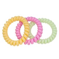 SHINY PASTEL SPIRAL TODDLER BRACELET SET