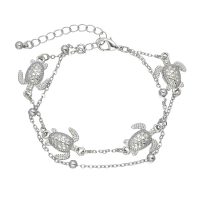 2 STRAND TURTLE ANKLETS