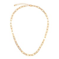 GOLD PAPERCLIP CHOKER
