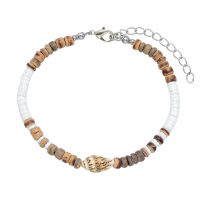 SHELL & COCONUT ANKLET