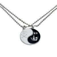 PIRATE YIN/YANG BEST FRIEND BALL CHAINS