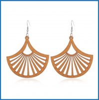 WOODEN FASHION EARRINGS
