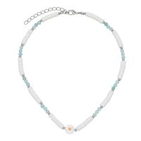 SHELL HEISHI CHOKER W/ DAISY