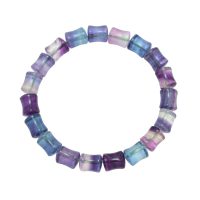 FLUORITE BAMBOO JOINT BRACELET