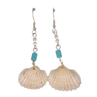 DANGLY SEASHELL EARRINGS