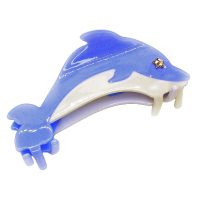 BLUE DOLPHIN HAIRCLIP