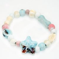 PASTEL STARFISH ELASTIC BRACELET