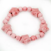 PINK STAR ELASTIC BRACELET