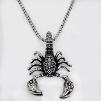 STAINLESS STEEL SCORPION PENDANT