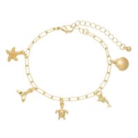 PAPERCLIP MARINE CHARM BRACELET