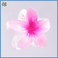 PINK FRANJIPANI HAIRCLIP