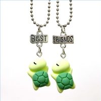 GREEN TURTLES BEST FRIENDS CHOKERS