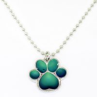 P8173 PAW PRINT MOOD CHOKER