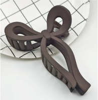 HC336 BROWN BOW HAIRCLIP