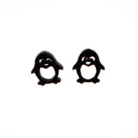 E2198 PENGUIN STUD EARRINGS
