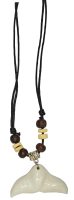 BC99 BONE CARVING WHALETAIL CHOKER