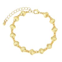 DAINTY GOLD SEASHELL BRACELET