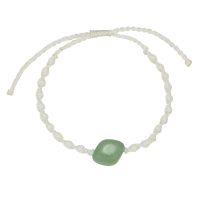 BR8371 ROPE BRACELET W/ AVENTURINE