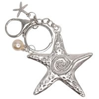 K8374 STAR/ SWIRL KEYRING